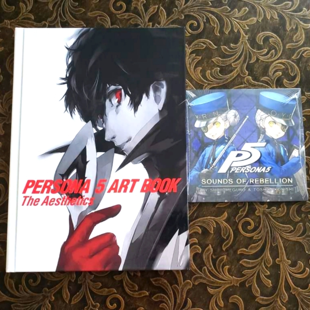 Persona 5 Anniversary Artbook + Sealed Soundtrack